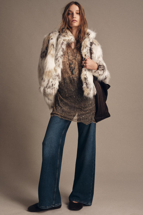 Mirage Faux Fur Coat