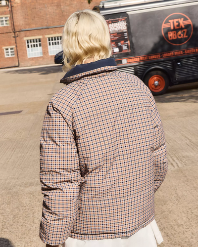 Maple Reversible Check Puffer