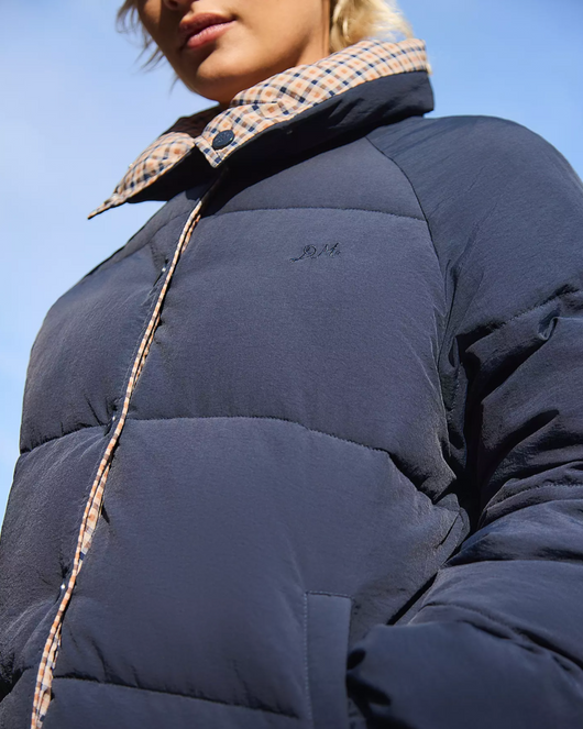 Maple Reversible Check Puffer