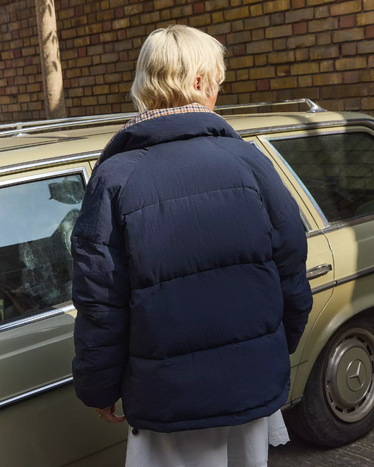 Maple Reversible Check Puffer