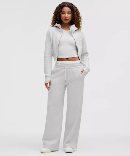 Cozy Grey Hoodie and Sweatpants Set
