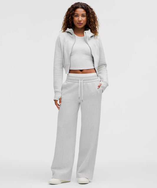 Cozy Grey Hoodie and Sweatpants Set